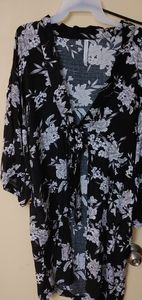 Spiritual Gangster os floral kimono